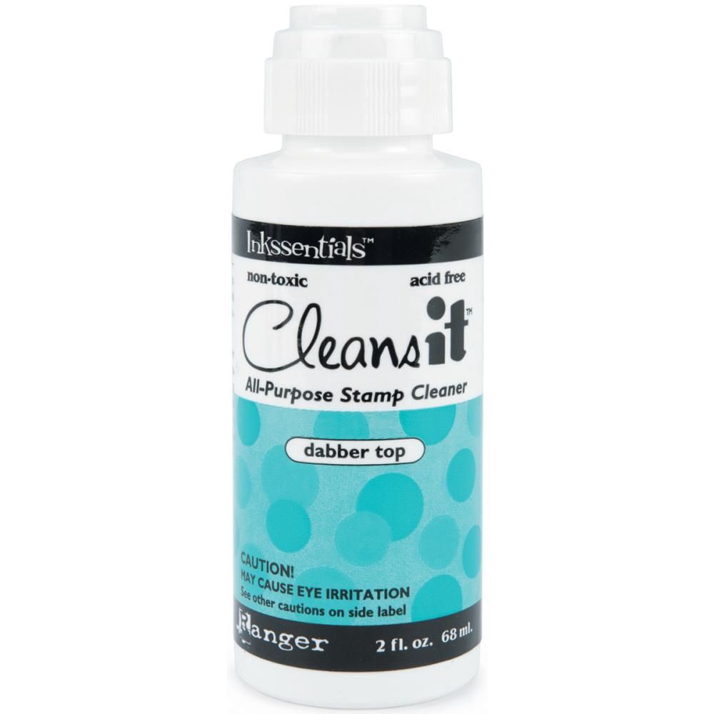 Inkssentials Cleans-It Nettoyant pour estampe tout usage 2oz