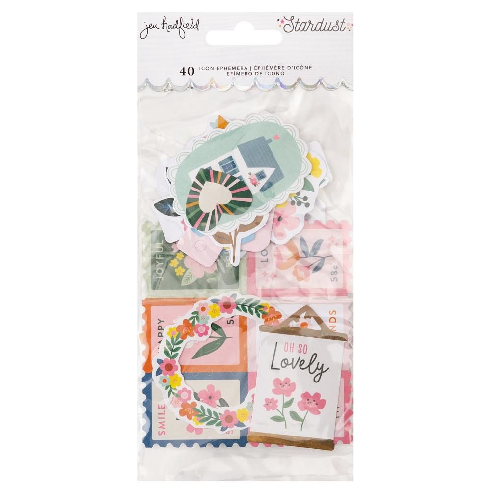 Jen Hadfield- Éphéméras «Stardust» 40pcs