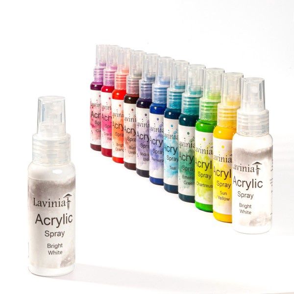 Lavinia - Acrylic Spray couleur «Bright White» 60ml