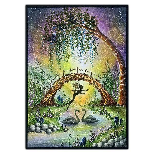 Lavinia - Estampe «Swans»