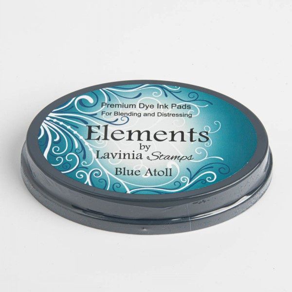 Lavinia - Ink pad Elements couleur «Blue Atoll»