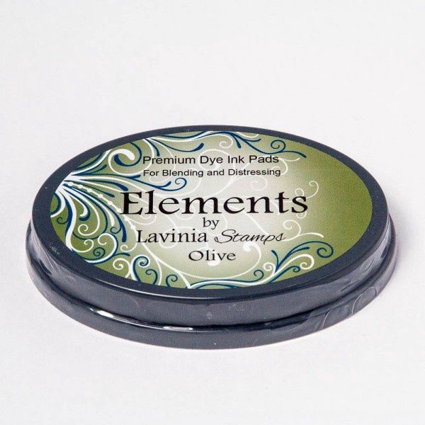 Lavinia - Ink pad Elements couleur «Olive»