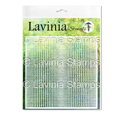 Lavinia - Stencil «Cryptic Small» 8" X 8"
