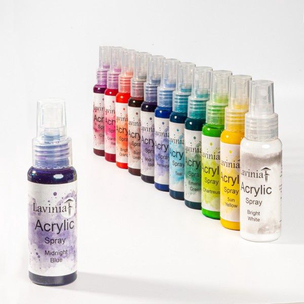 Lavinia - Acrylic Spray couleur «Midnight Blue» 60ml