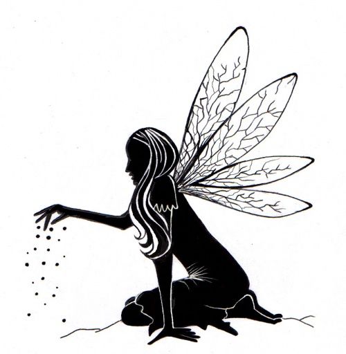 Lavinia - Estampe «Fairy Dust Silhouette»