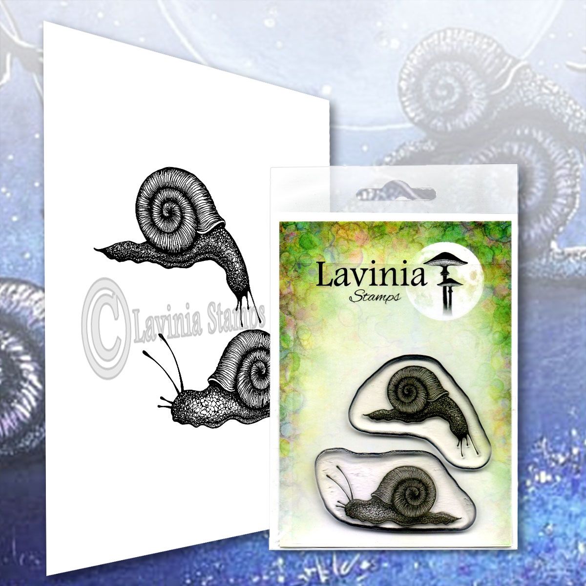 Lavinia - Estampe «Snail set» 2 pcs