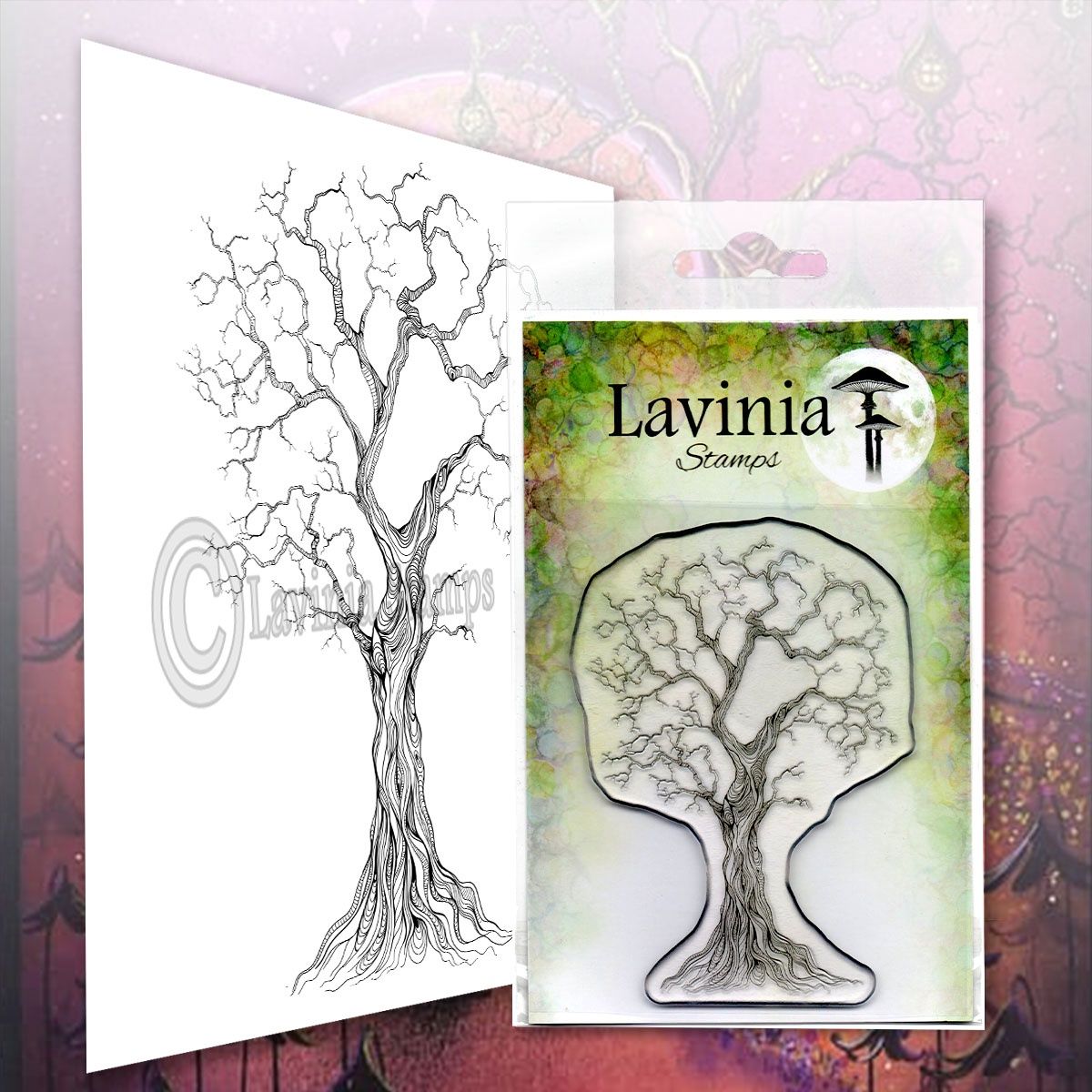 Lavinia - Estampe «Tree Of Wisdom»