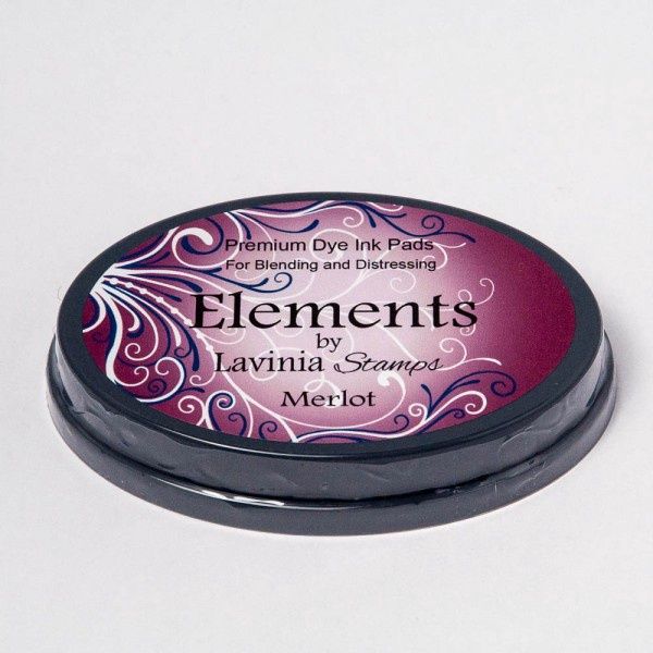 Lavinia - Ink pad Elements couleur «Merlot»
