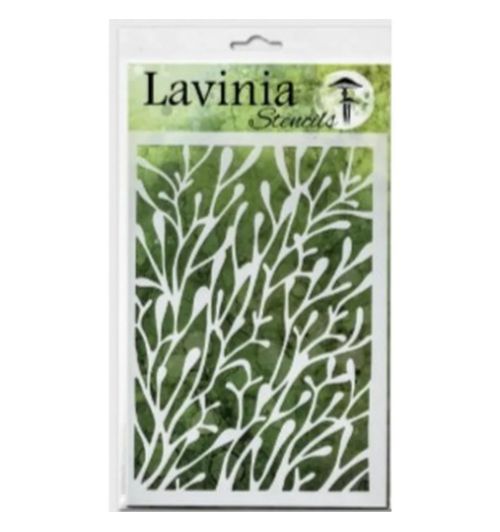 Lavinia - Stencil «Coral» 6" X 8"