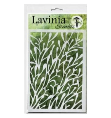 Lavinia - Stencil «Coral» 6" X 8"