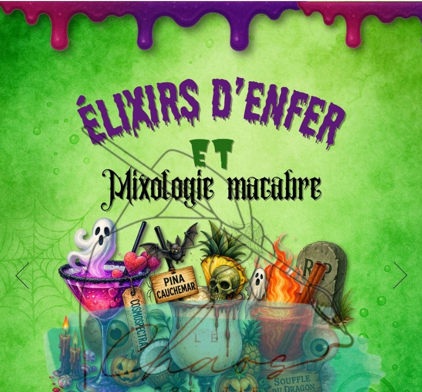 Le Chaos créatif - Album Élixirs d'Enfer et Mixologie Macabre