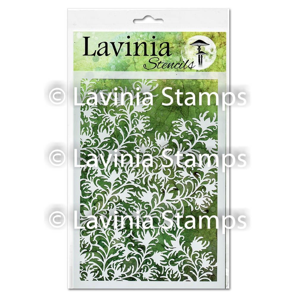 Lavinia - Stencil «Flourish» 6" X 8"