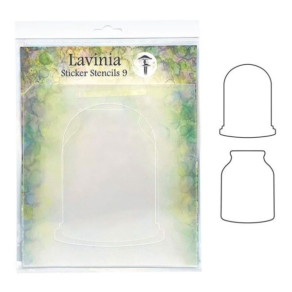 Lavinia - Sticker Stencil 9 «Moon Jar Collection»