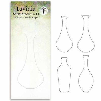Lavinia - Sticker Stencils 11 «Tall Bottle Collection»