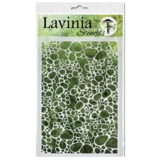 Lavinia - Stencil «Pebble» 6" X 8"