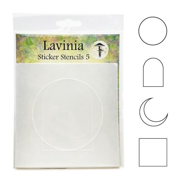 Lavinia - Sticker Stencils 5 «Silhouette Collection»