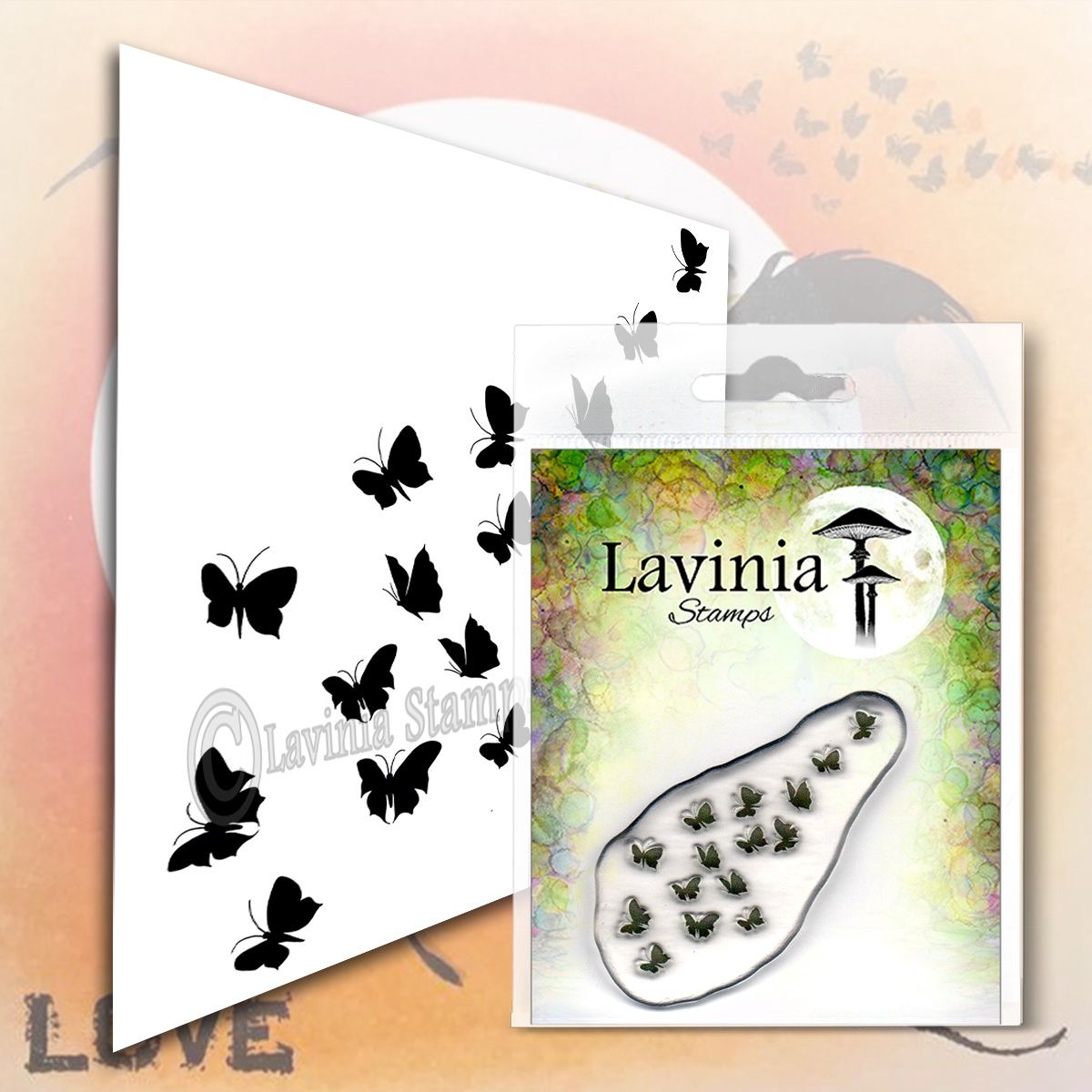 Lavinia - Estampe «Flutterbies»