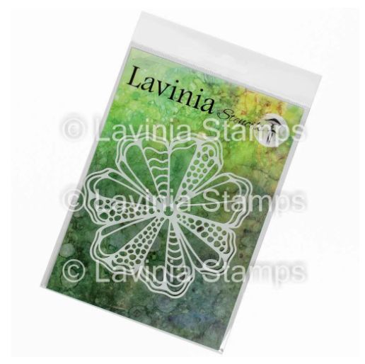 Lavinia - Stencil «Flower Mask» 3.9" X 3.9"