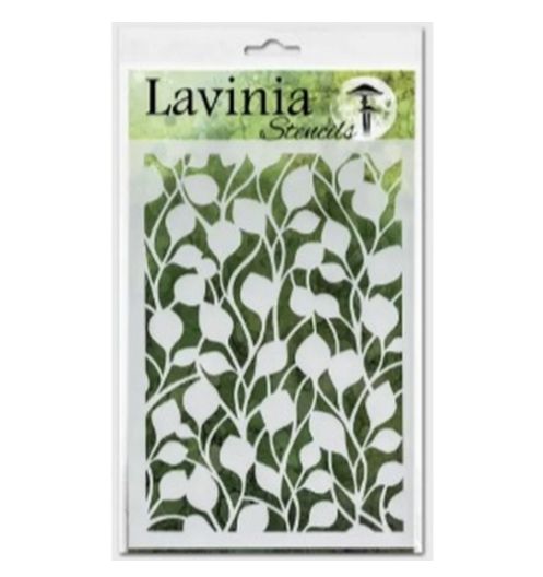 Lavinia - Stencil «Buds» 6" X 8"