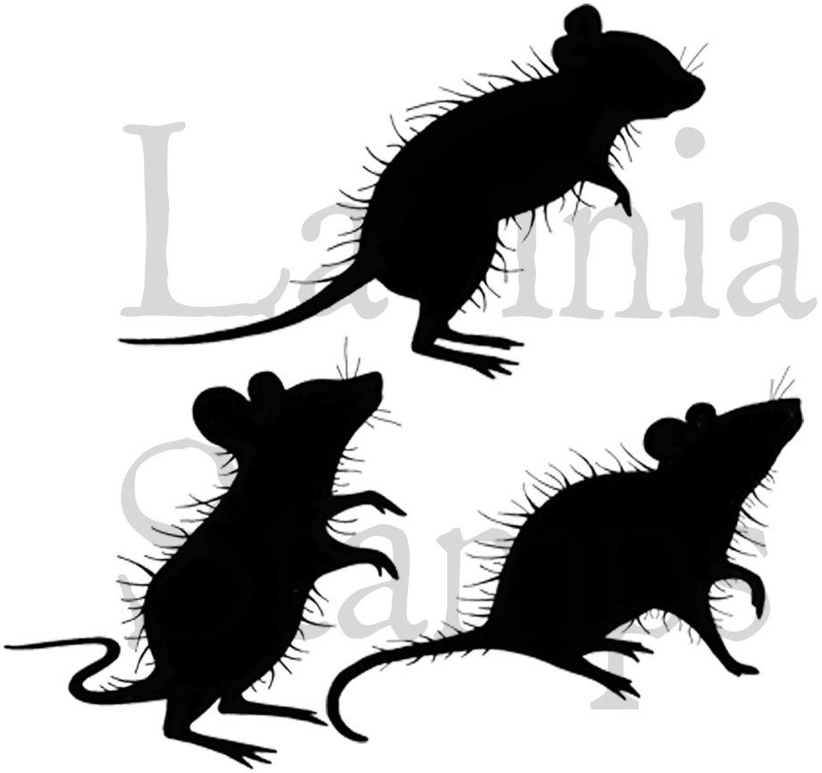 Lavinia - Estampe «Three Woodland Mice»