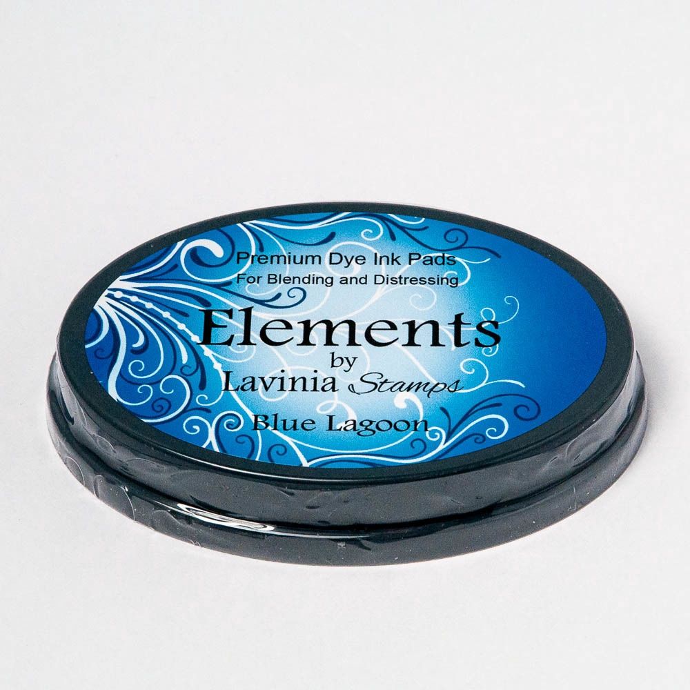 Lavinia - Ink pad Elements couleur «Blue Lagoon»
