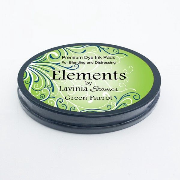 Lavinia - Ink pad Elements couleur «Green Parrot»