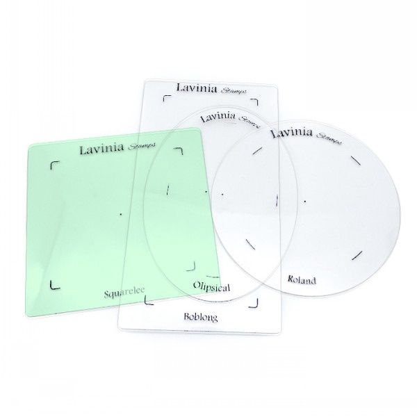 Lavinia - Plaque transparente en acrylique/Acrylic Board 6" X 6"