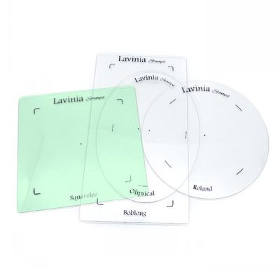 Lavinia - Plaque transparente en acrylique/Acrylic Board 6" X 6"