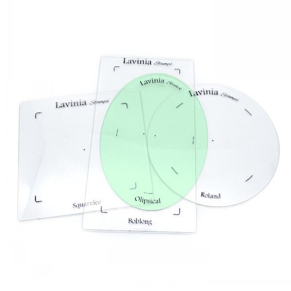 Lavinia - Plaque transparente en acrylique/Acrylic Board oval