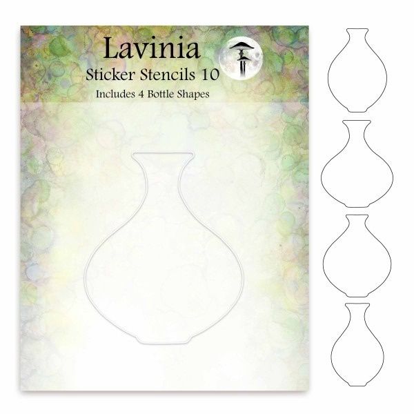Lavinia - Sticker Stencils 10 «Small Bottle Collection»