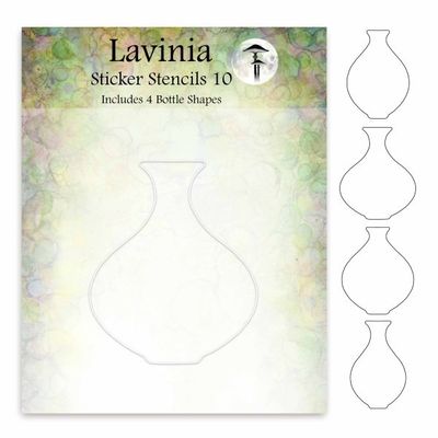Lavinia - Sticker Stencils 10 «Small Bottle Collection»
