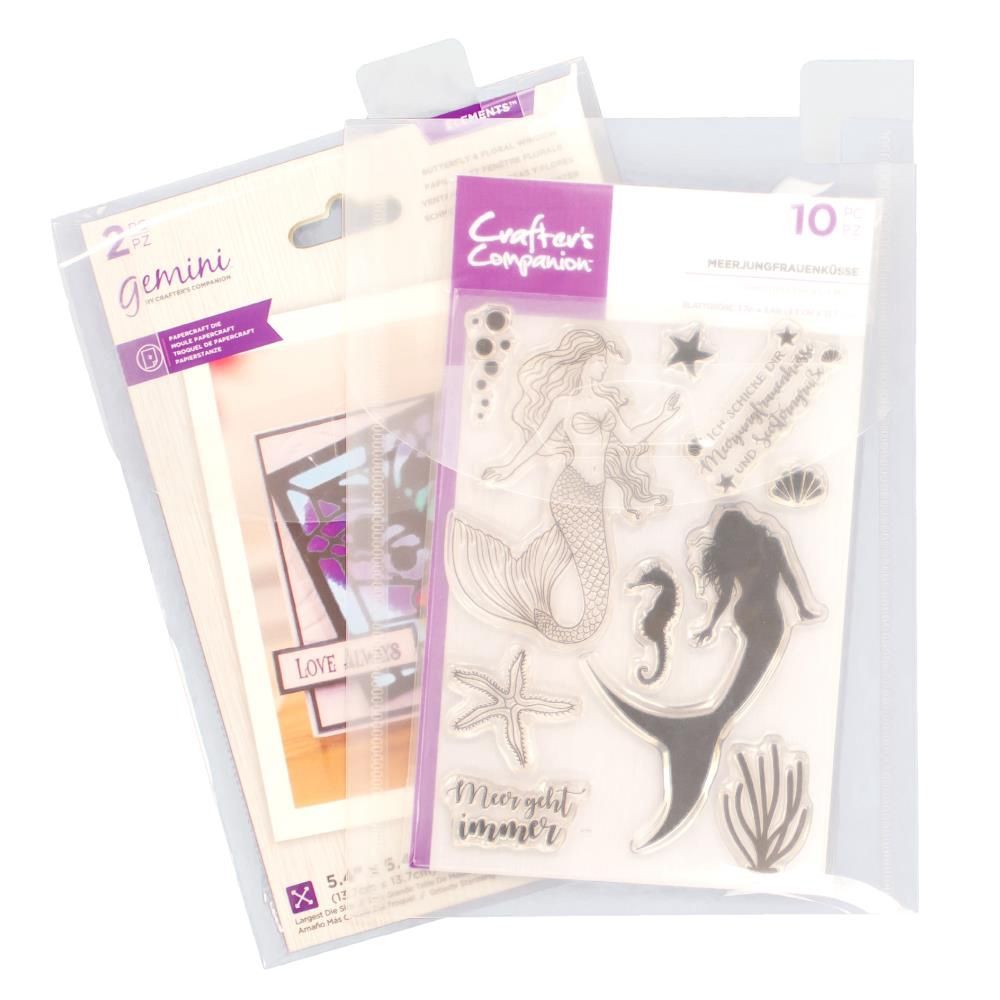 LIQUIDATION!!! Totally Tiffany - «Storage And Supply Case Tabbed pocket» – paquet de 5 (le prix indiqué est déja réduit)