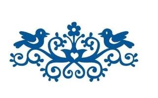 LIQUIDATION-Marianne Design - Dies «Folklore» 1 pièce(Le prix indiqué est déjà réduit à 50%)