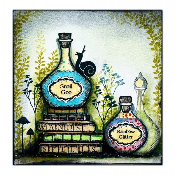 Lavinia - Étampe «Spellcasting Remedies 1»