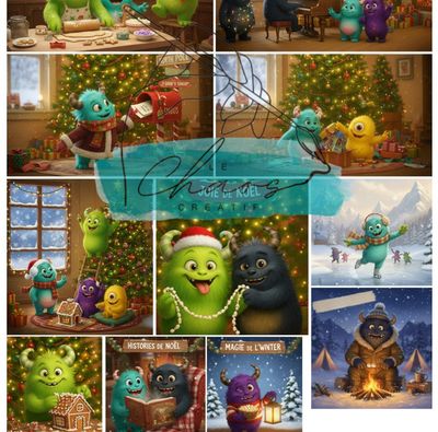 Le Chaos créatif - Image décorative no.2 Un Monstrueux Noël