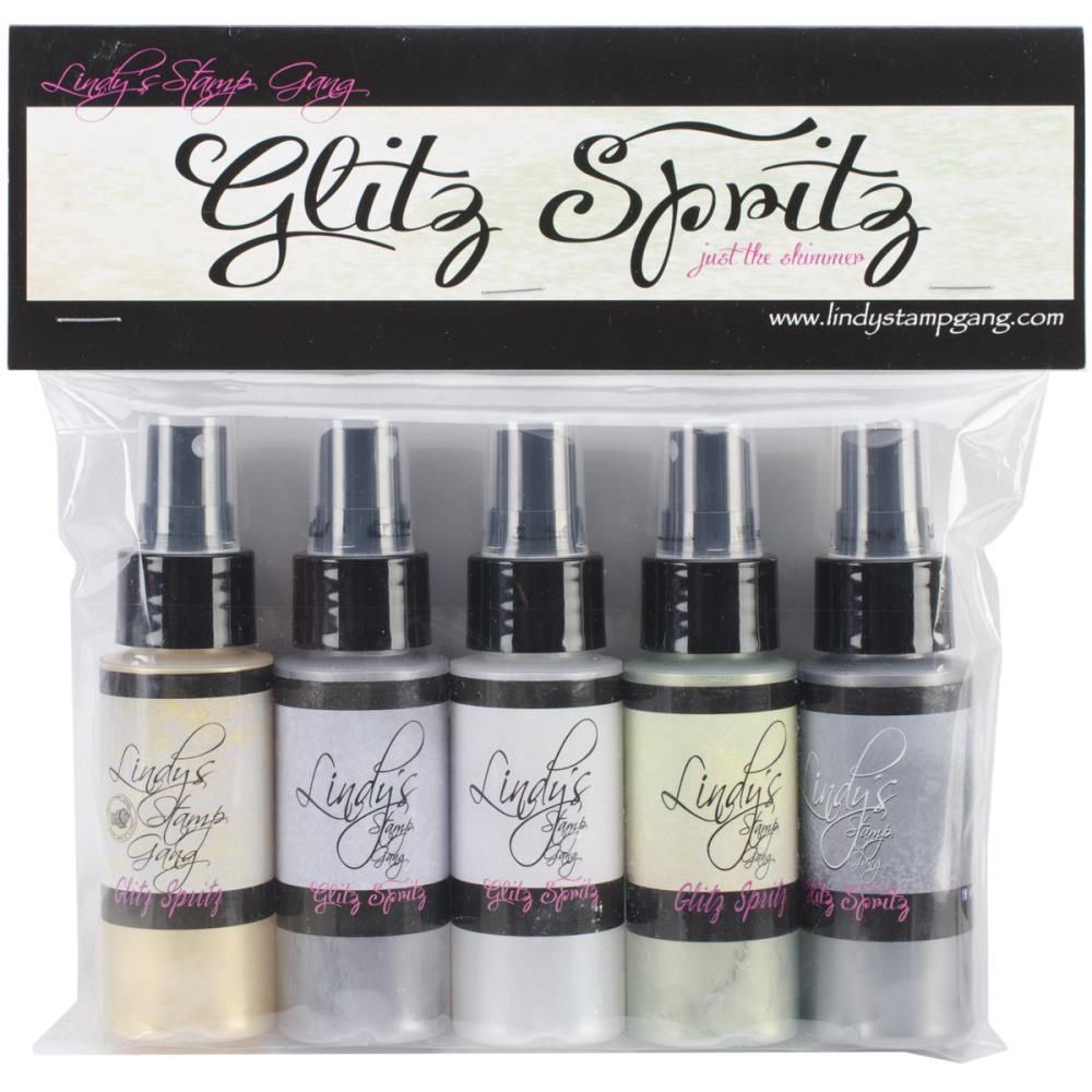 Lindy's Stamp Gang - Ensemble Starburst Sprays couleur «Glitz Spritz» 5 x 2oz