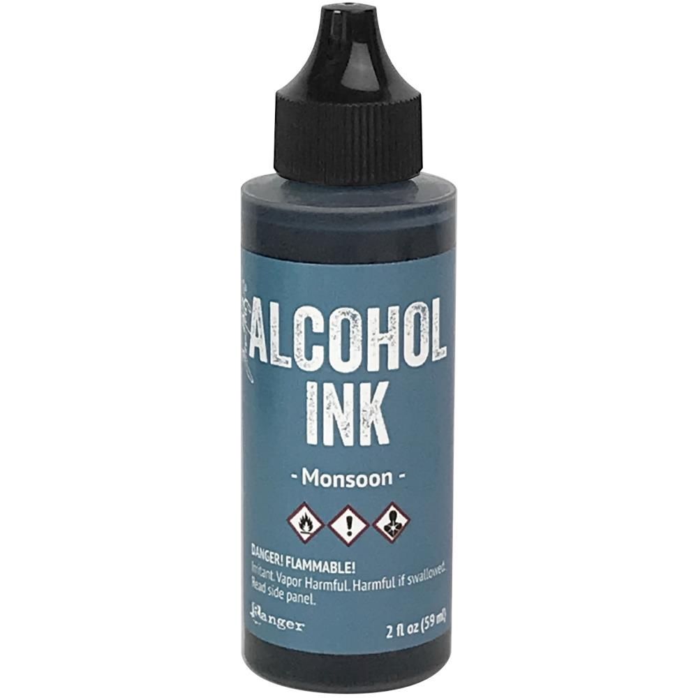 LIQUIDATION-Tim Holtz - Alcohol Ink couleur «Monsoon» 2 oz(Le prix indiqué est déjà à 50% de rabais)