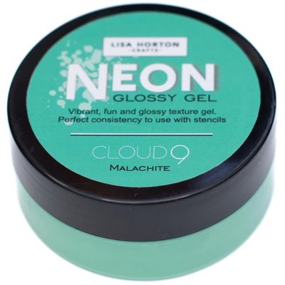 LIQUIDATION!!! Lisa Horton - Neon Glossy Gel «Malachite»(Le prix indiqué est déjà réduit de 40%)