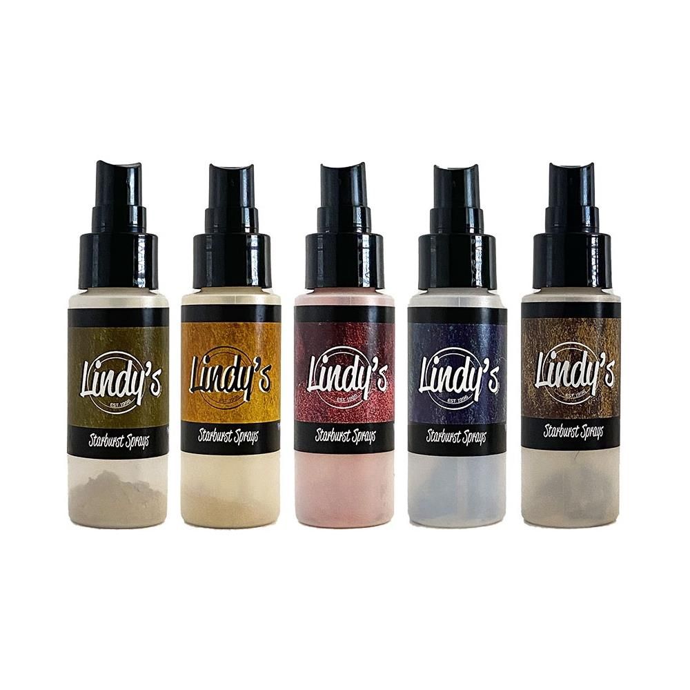 Lindy's Stamp Gang - Ensemble Starburst Sprays couleur «Enchanted Forest» 5 x 2oz