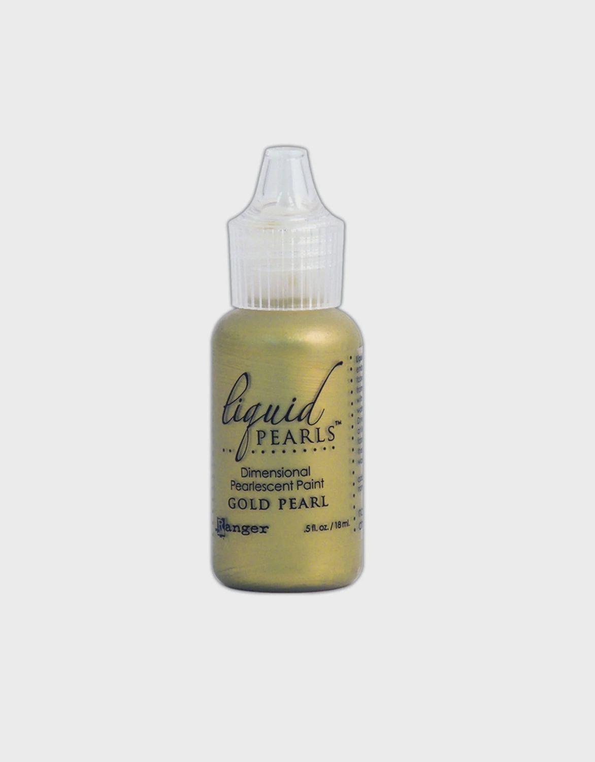 Liquid Pearls - Peinture dimensionelle «Gold Pearl»