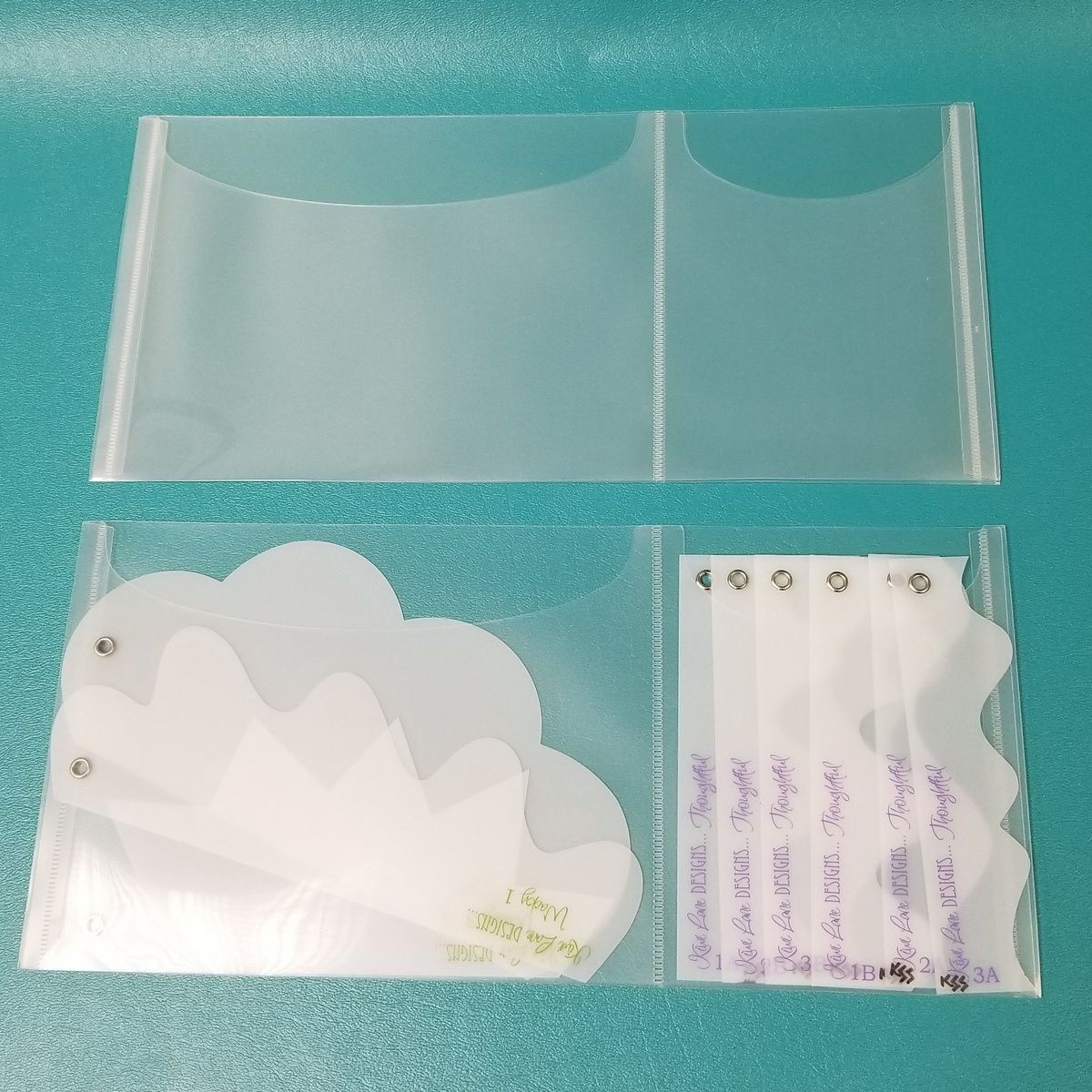 LIQUIDATION!!! Totally Tiffany - «Kiwi Lane Organizer» ensemble de 4 «Mix-n-Match Storage Cards» supplémentaires (le prix indiqué est déja réduit)