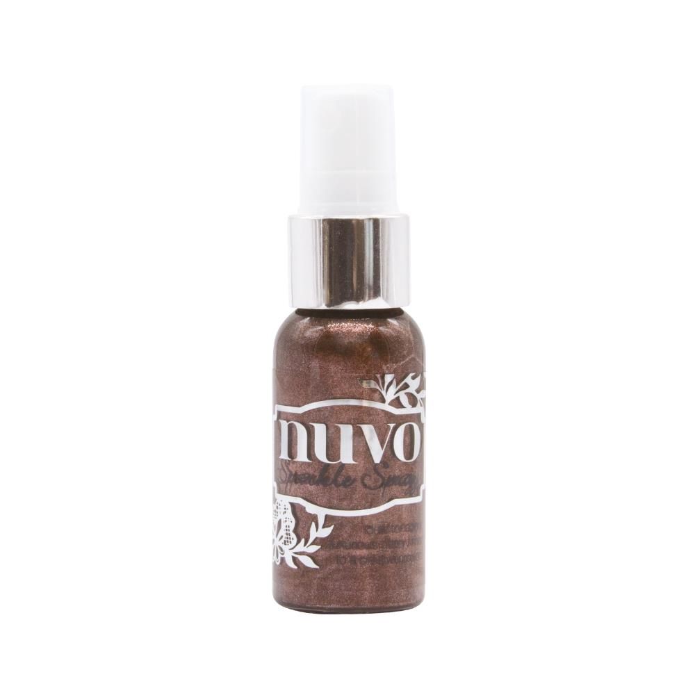 LIQUIDATION-Nuvo Sparkle Spray - «Cocoa Powder» 1 oz (le prix indiqué est à 50% de rabais)