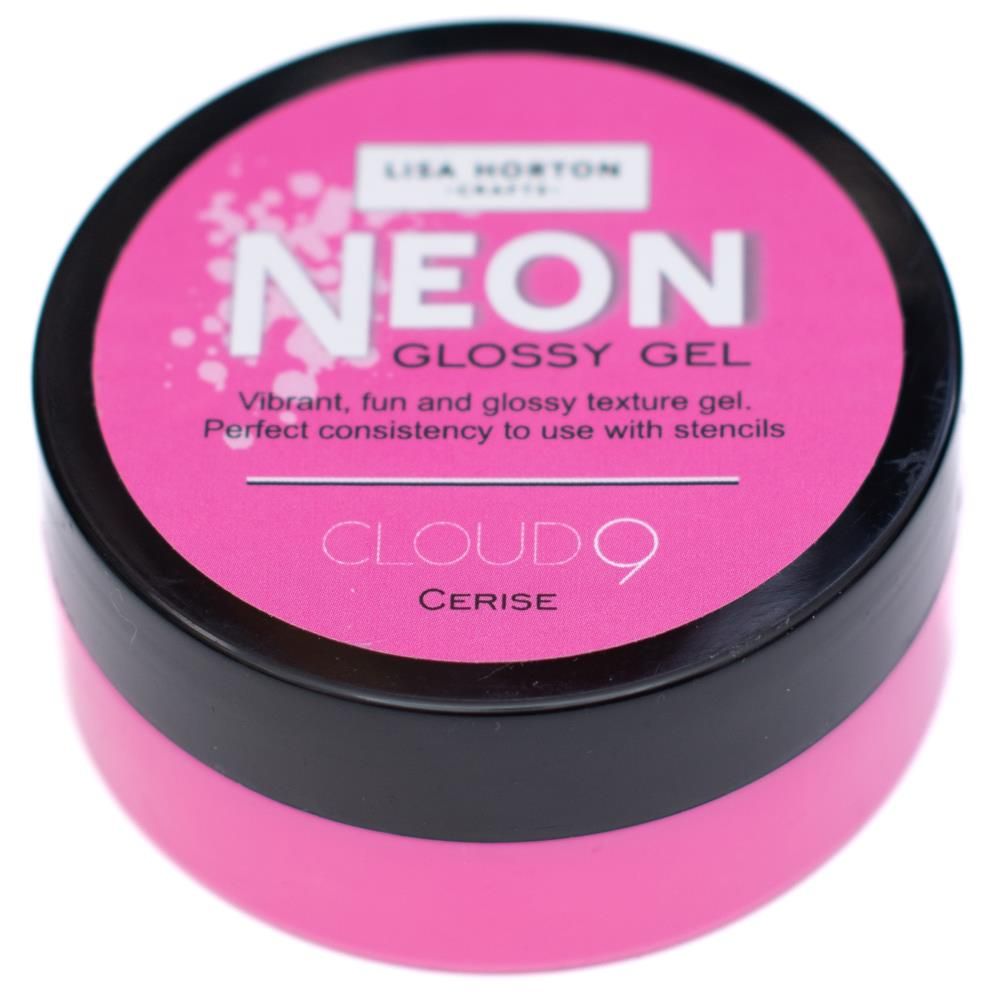 LIQUIDATION!!! Lisa Horton - Neon Glossy Gel «Cerise»(Le prix indiqué est déjà réduit de 40%)