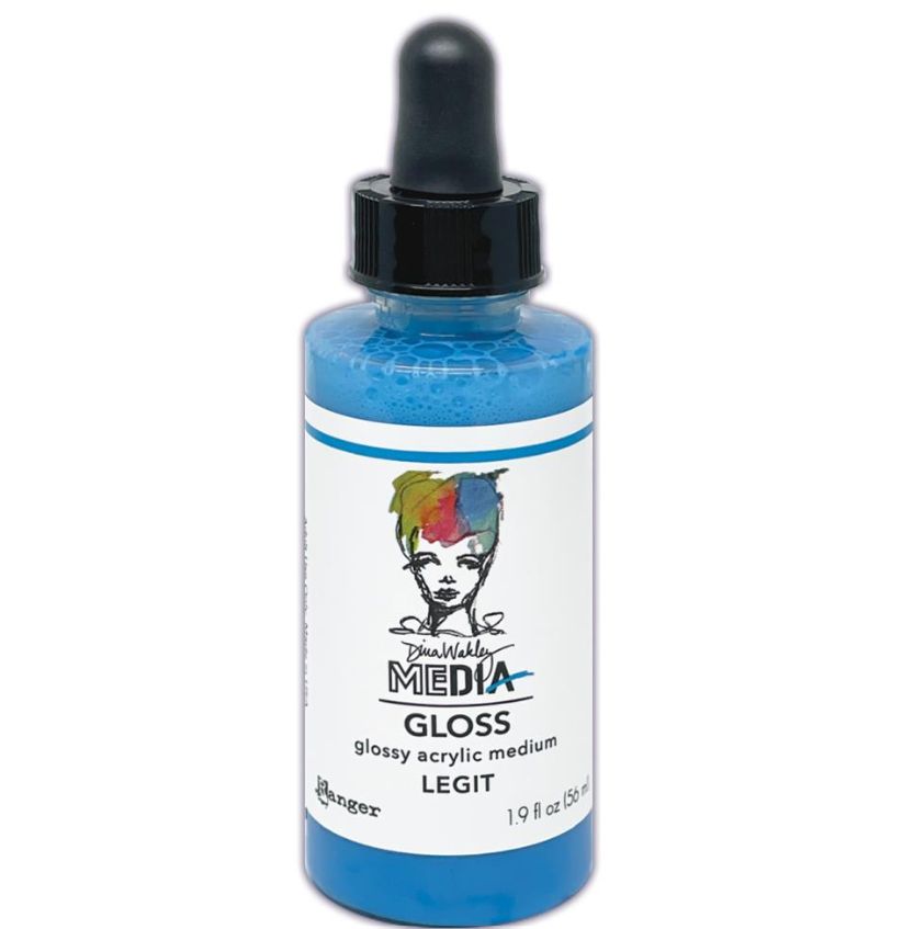 NOUVEAUTÉ! Dina Wakley - Acrylic Gloss Neon «Legit» 2 oz