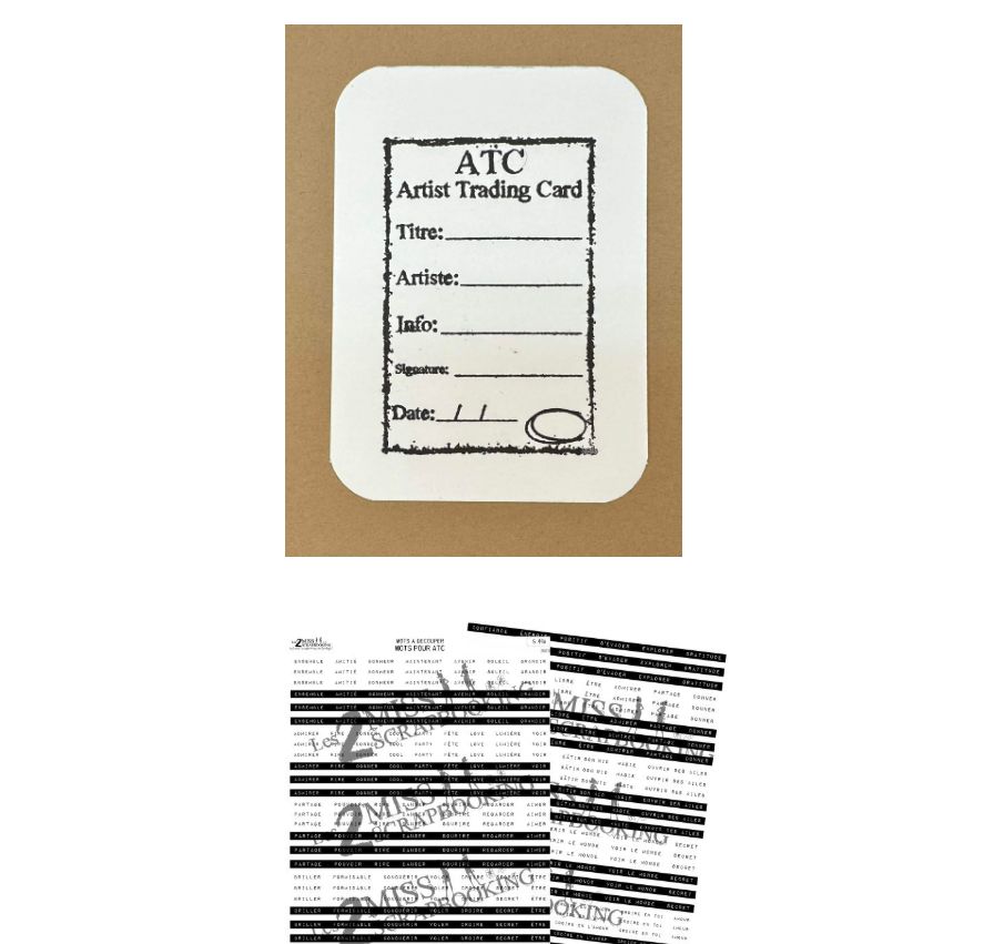 Les 2 Miss scrapbooking - Kit ATC