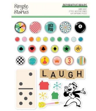 Simple Stories - Brads et éphémèras Game Night