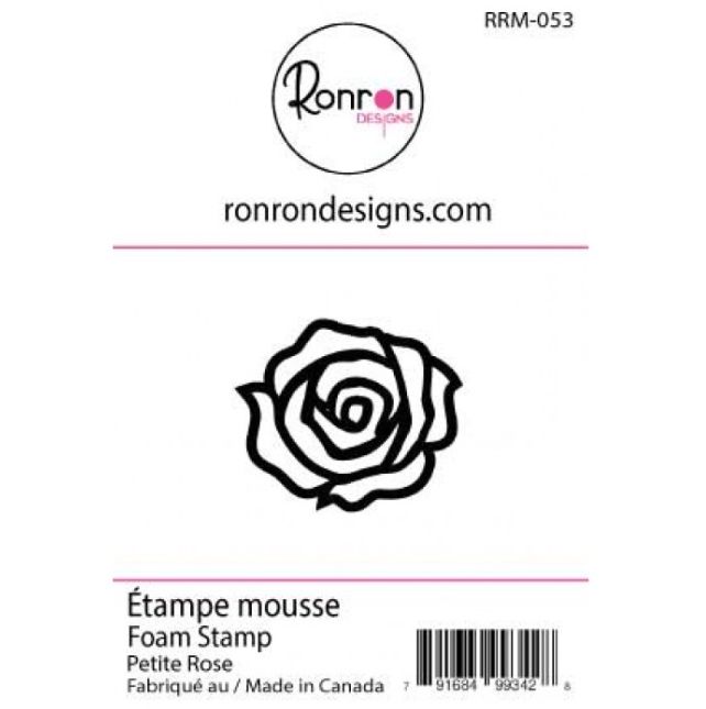 NOUVEAUTÉ! Ronron Designs - Étampes en mousse «Petite Rose»