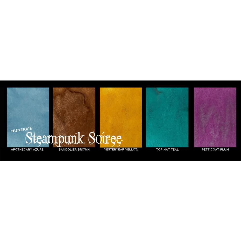 Lindy's Stamp Gang - Magicals ensemble «Steampunk Soirée» 5 pqt