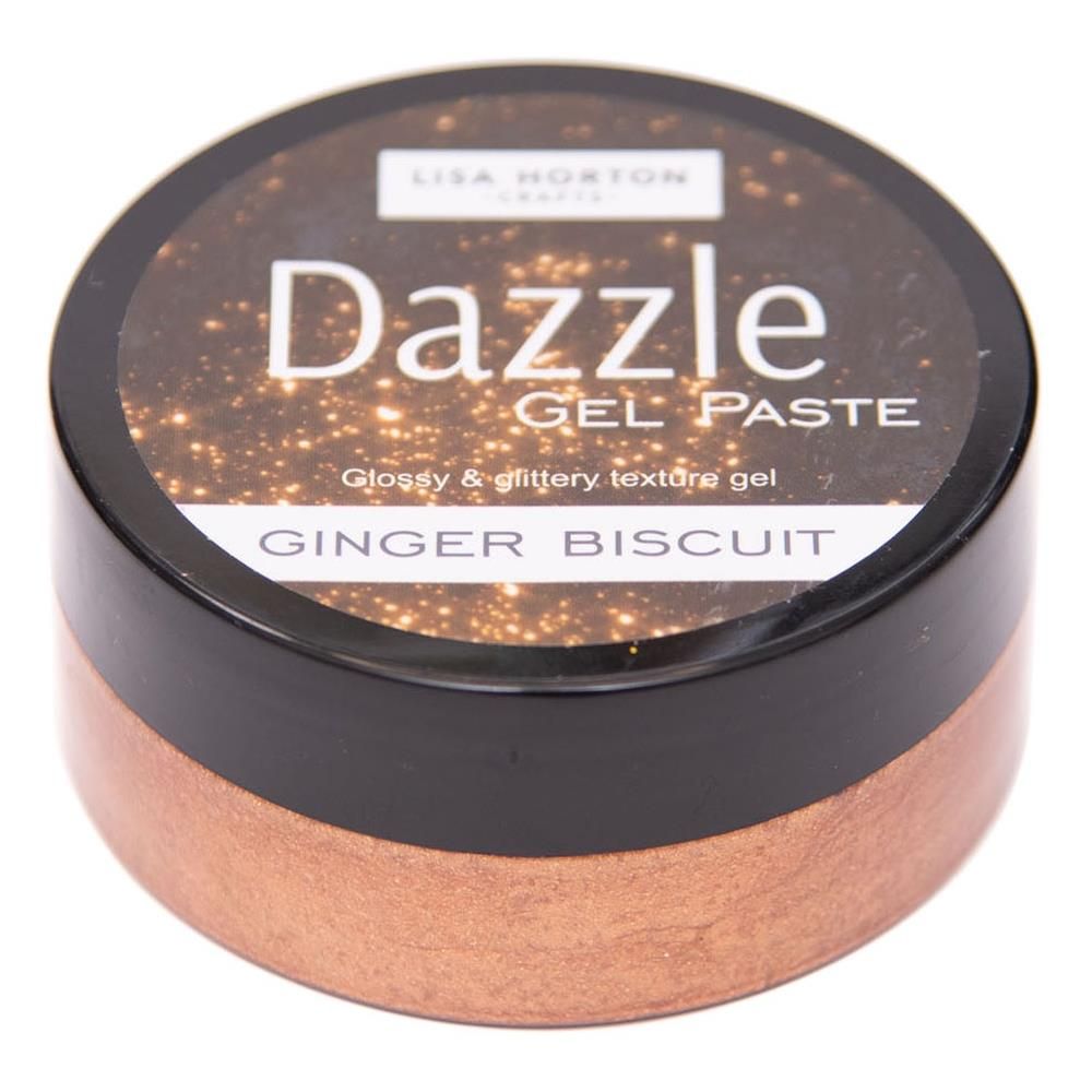 LIQUIDATION!!! Lisa Horton - Dazzle Gel Paste «Ginger Biscuit»(Le prix indiqué est déjà réduit de 40%)