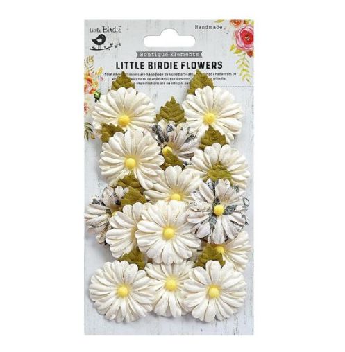 Little Birdie - Fleurs Clair de lune, 14 pièces